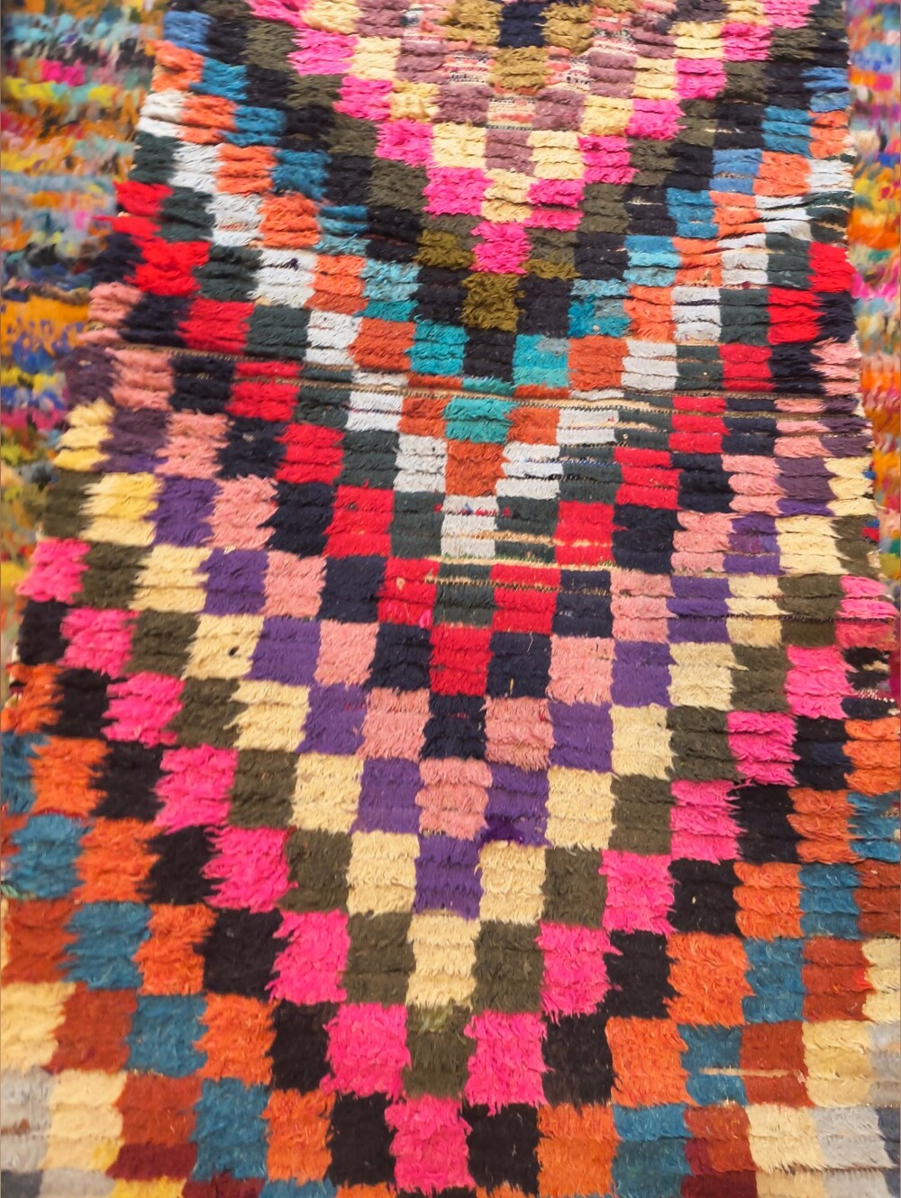 Colorful Moroccan Rug Runner - Picture 3 of 7